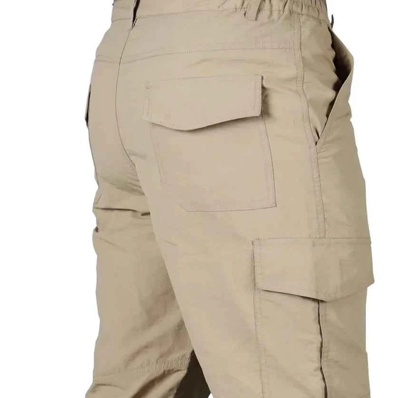 Asian size Mens Summer Tactical Cargo Pants Army Military Style Streetwear Jogger Hiking Trekking Mountain Work Casual Trousers