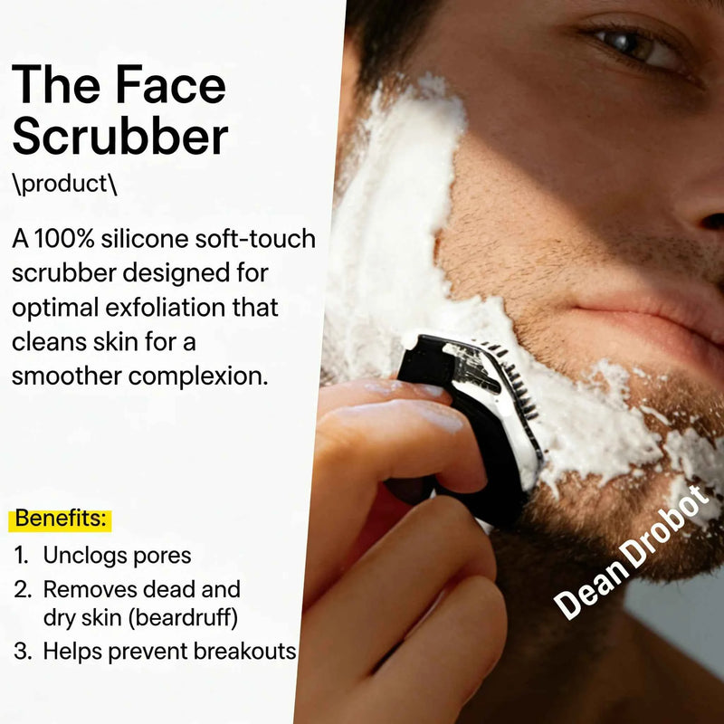 Zenvra™ LumiClean Silicone Facial Brush