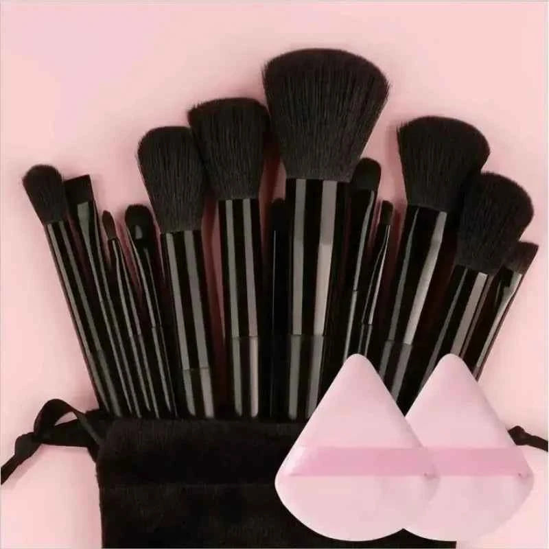 Zenvra™ Velvet Touch Makeup Brush Set