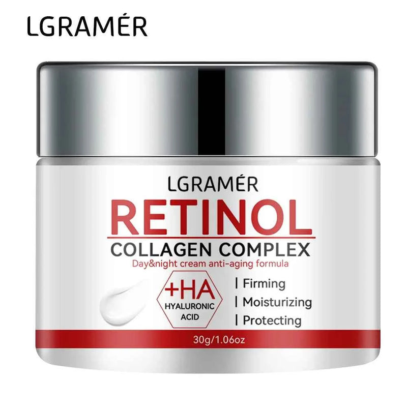 Retinol & Collagen Face Cream | Firming, Hydrating & Anti-Wrinkle Facial Moisturizer | ZENVRA