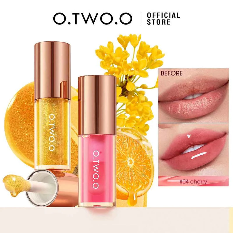 Hydrating Lip Oil Gloss | Non-Sticky Lip Plumper with Glossy Shine & Lasting Moisture | ZENVRA