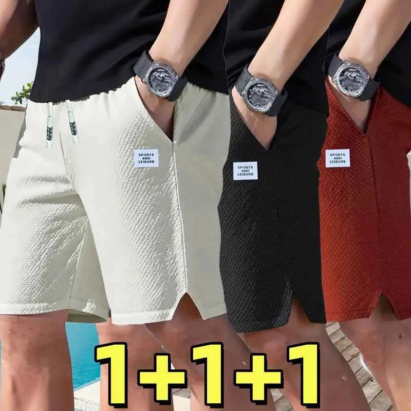 Zenvra™ BreezeLite Casual Shorts – 3-Pack