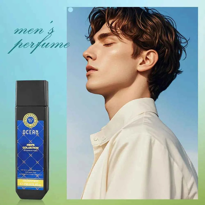 Men’s Collection Cologne Fragrance Mist 250ml, Long Lasting Fragrance Body Spray for Men, 4 Scents Optional,Dating Fragrance