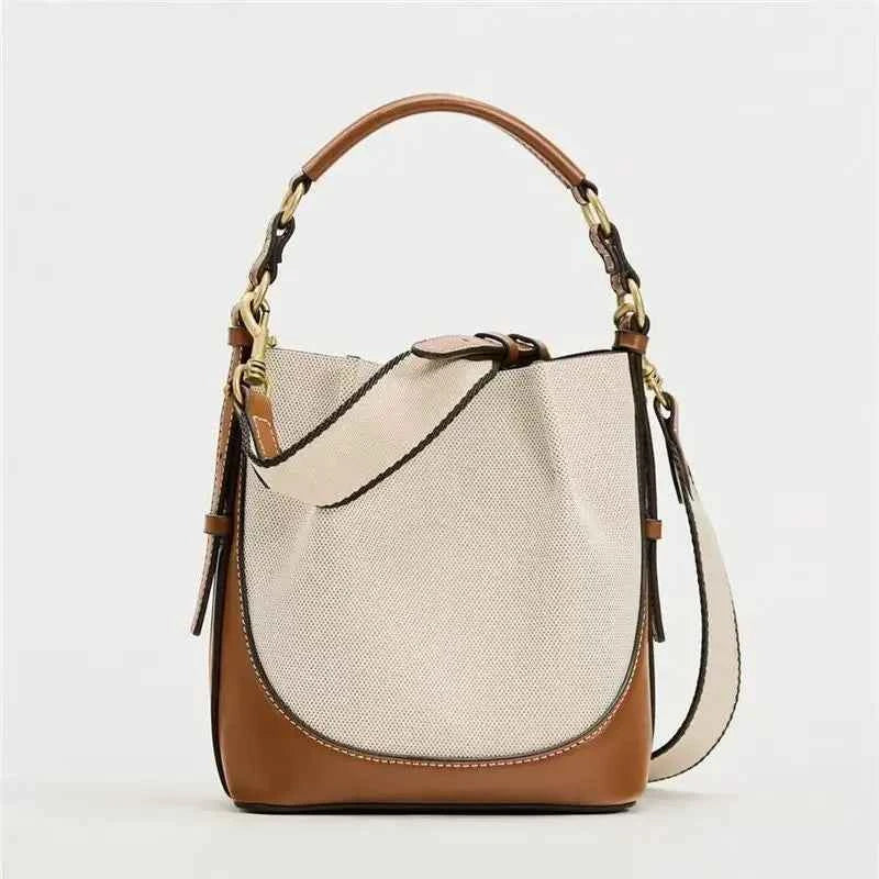 Zenvra™ Luna Drawstring Bucket Bag